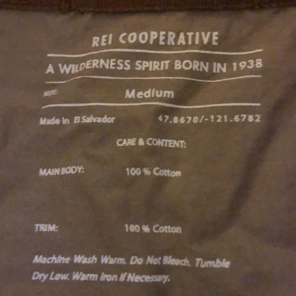 REI flannel shirt p1896 - Picture 5 of 7